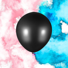 Gender Reveal Exploding 36 &#39;&#39; Jumbo Balloon Set (Polvo rosa y azul) Perfecto para el paquete de fiesta de niño o niña
